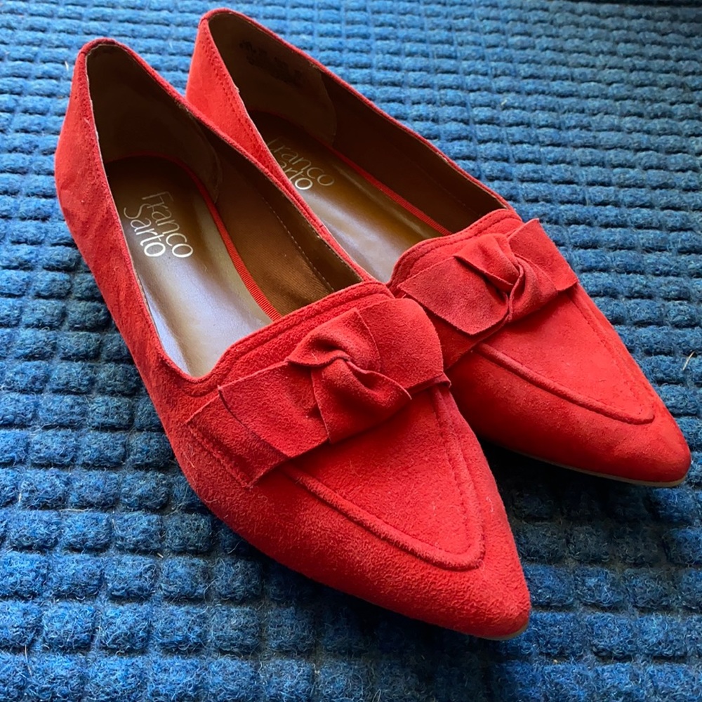 Franco Sarto Rays Suede Flat